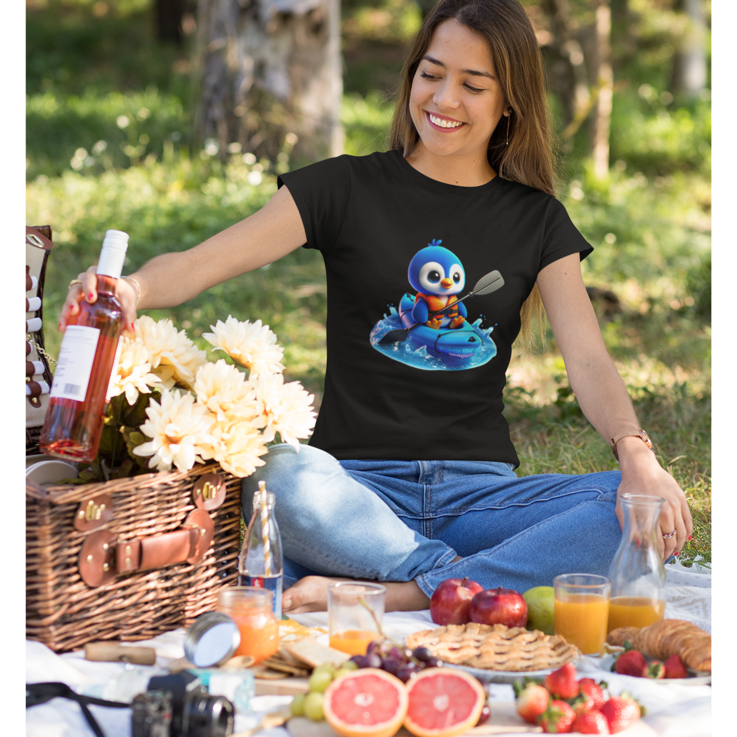 Paddle Like a Penguin – Unisex T-shirt