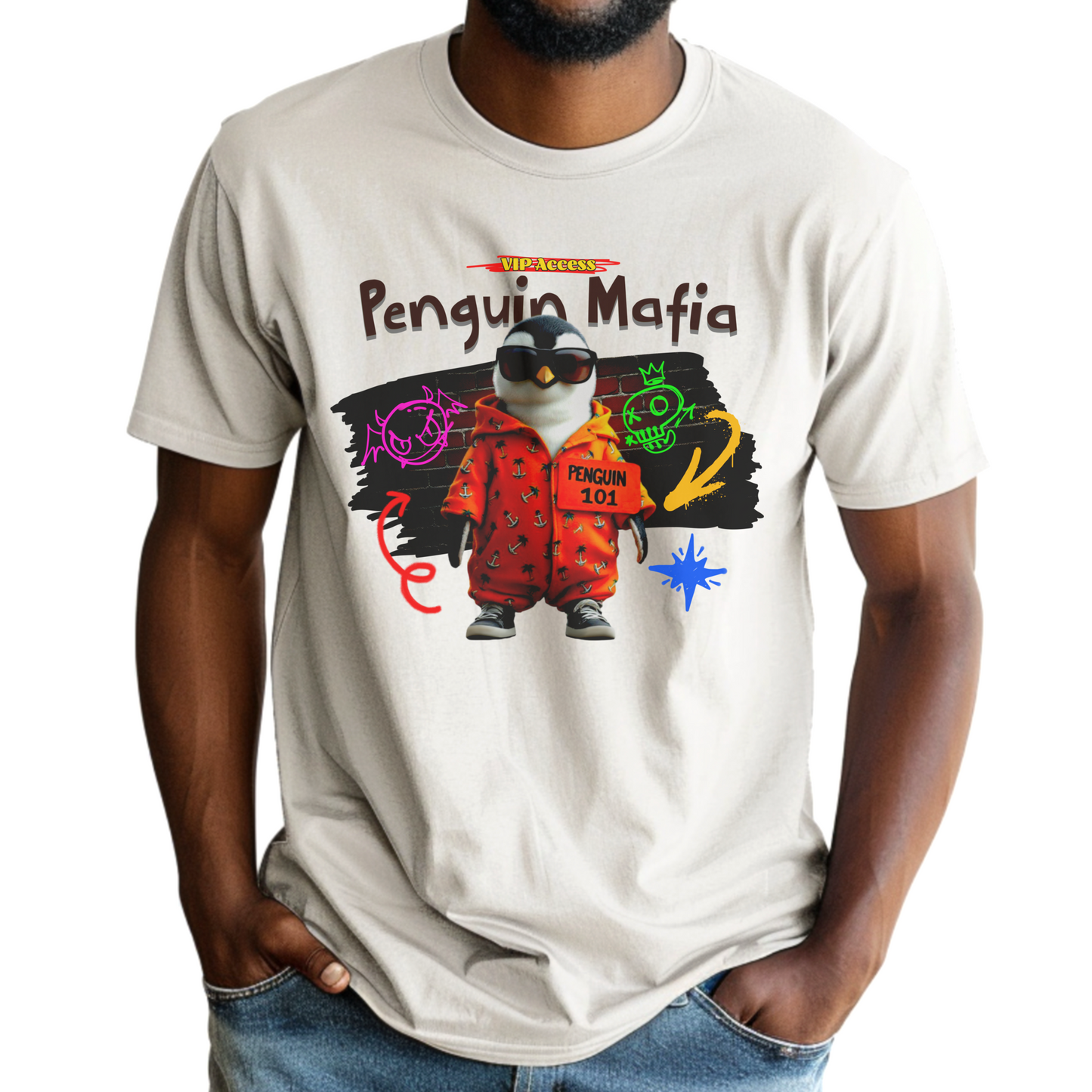 Penguin Mafia 101 – Unisex T-shirt
