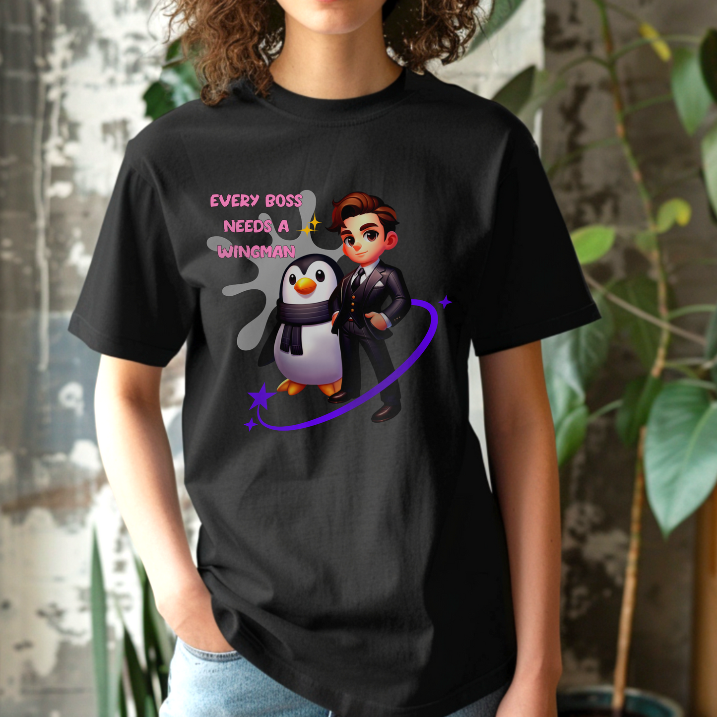 Every Boss Needs a Wingman – Unisex T-shirt