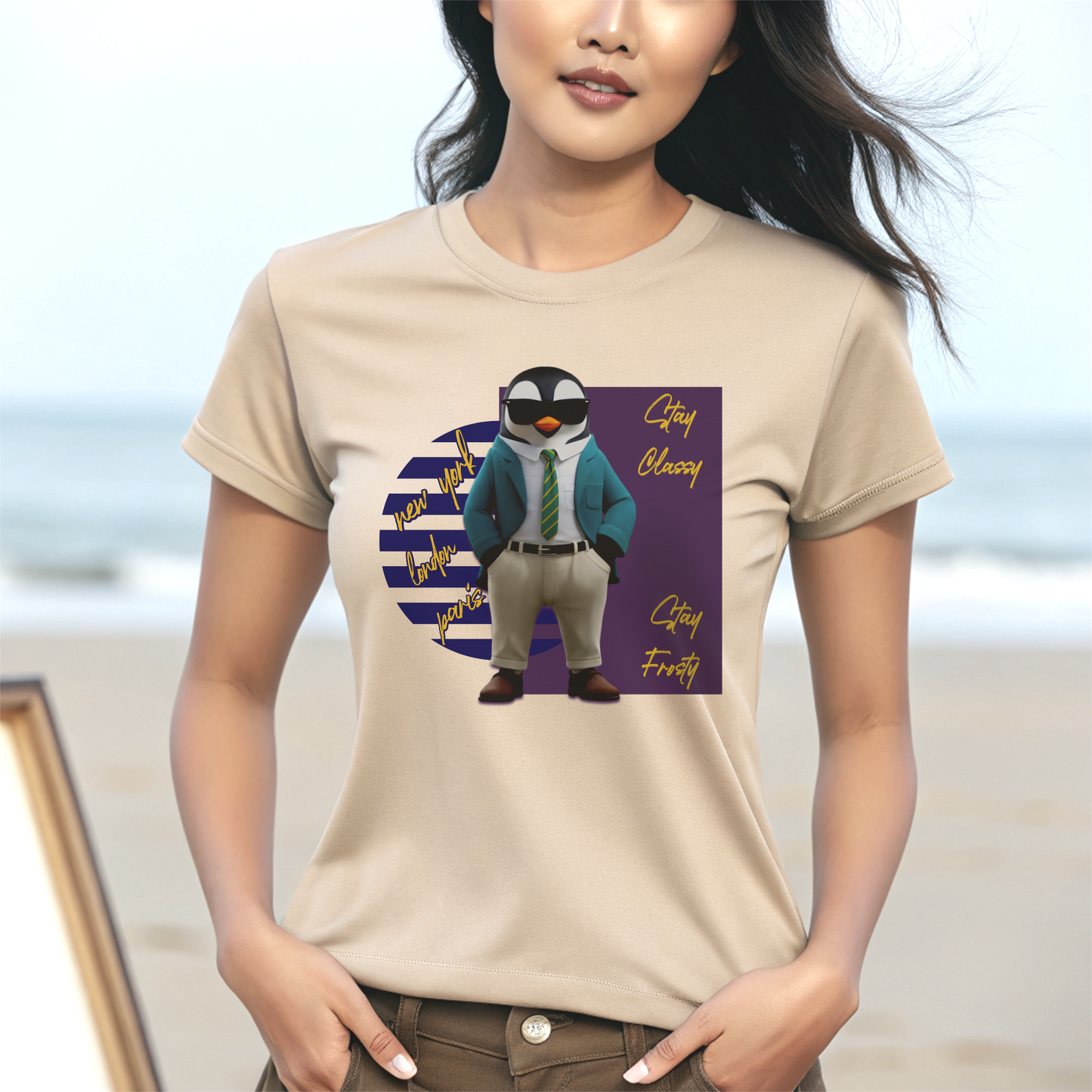 Stay Classy, Stay Frosty – Unisex T-shirt