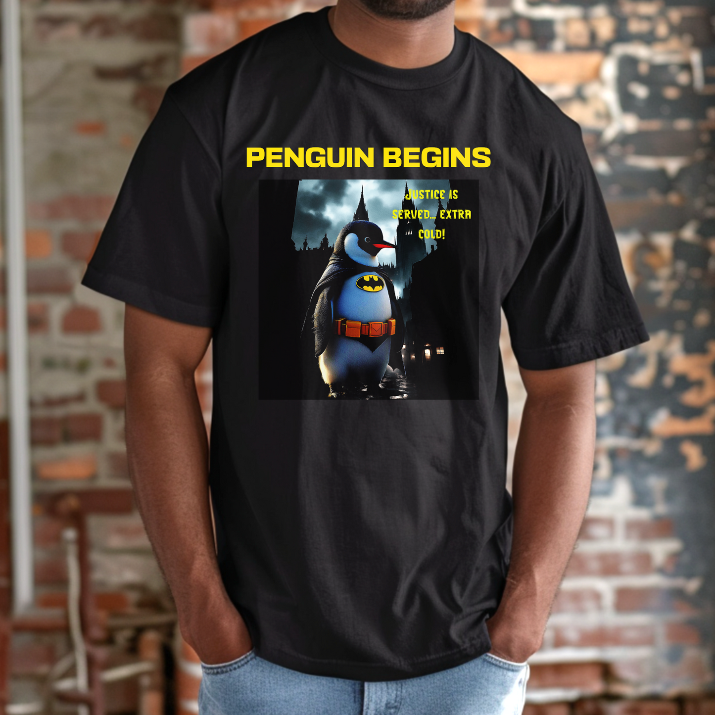 Penguin Begins – Unisex T-shirt