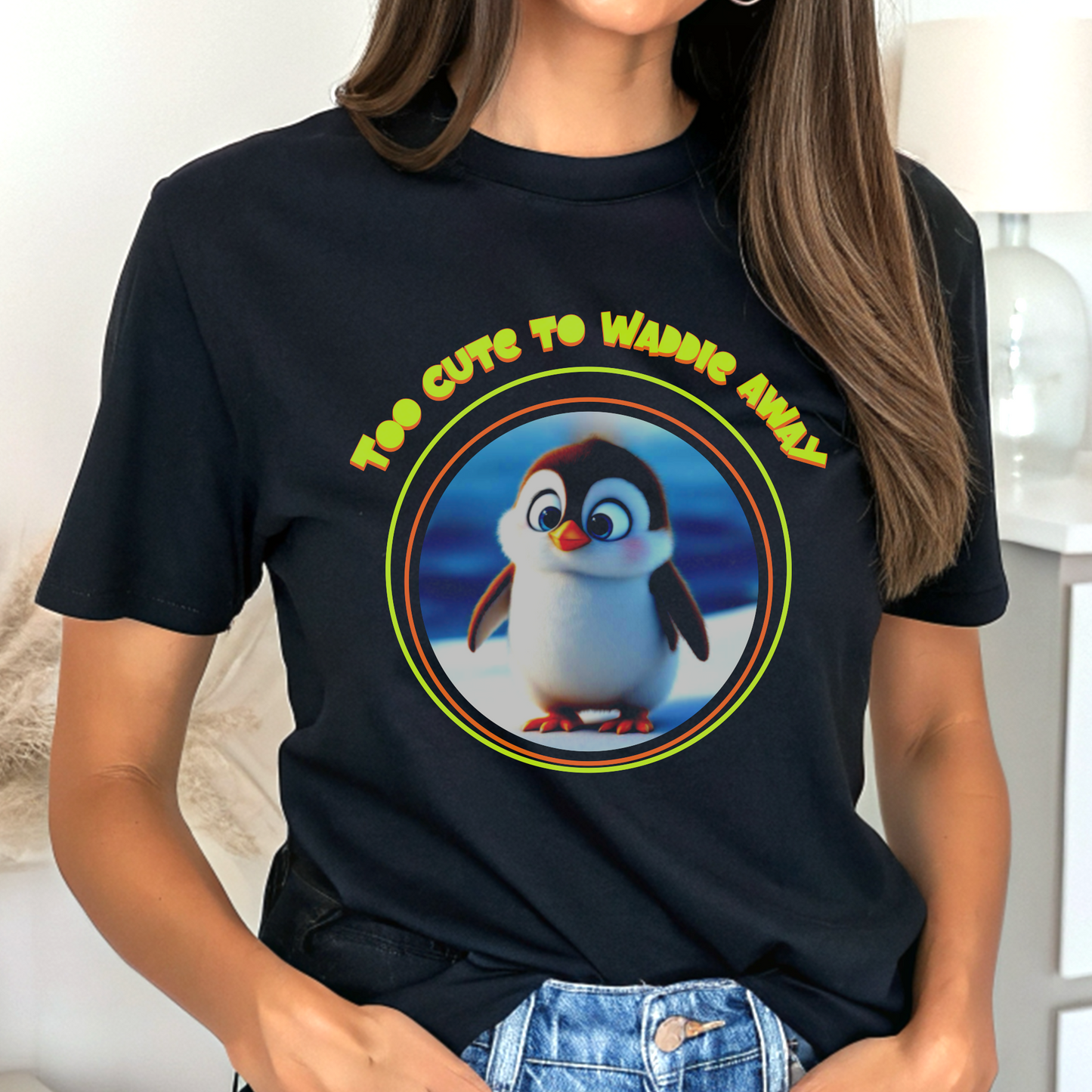 Too Cute to Waddle Away – Unisex T-shirt