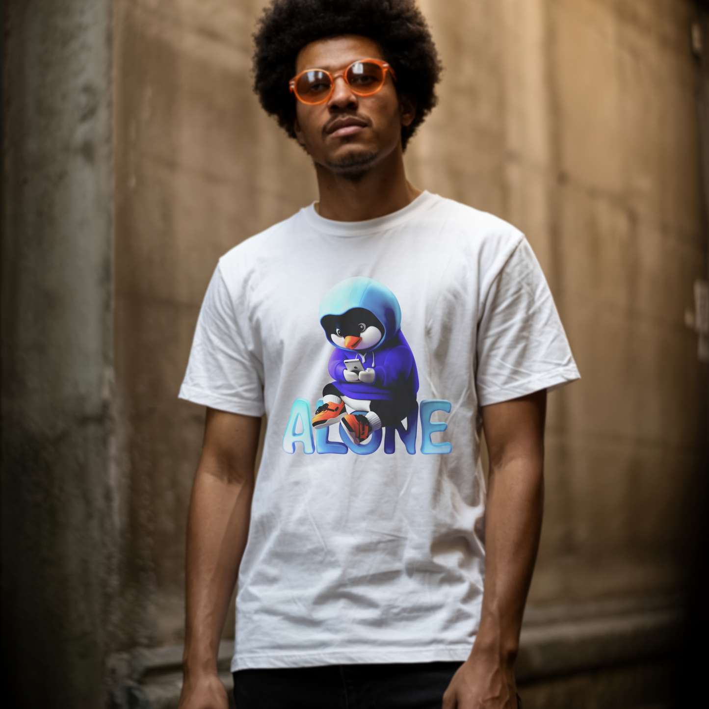 Alone But Chill – Unisex T-shirt