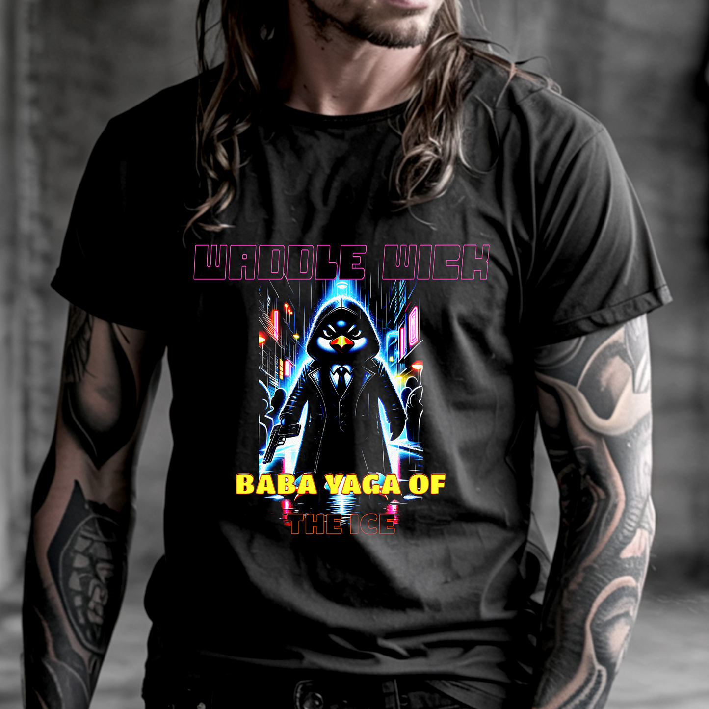Waddle Wick – Baba Yaga of the Ice – Unisex T-shirt