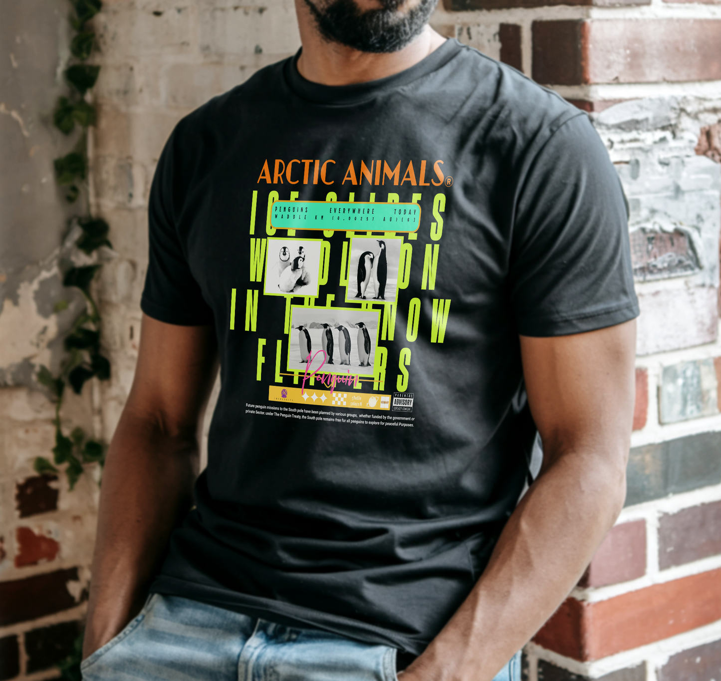 Arctic Animals - streetwear – Unisex T-shirt