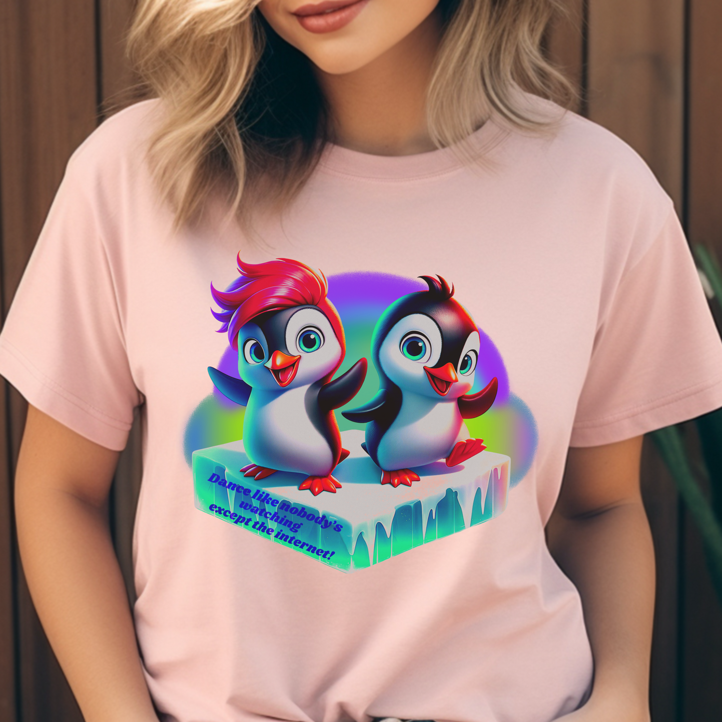 Dancing Penguins Online – Unisex T-shirt