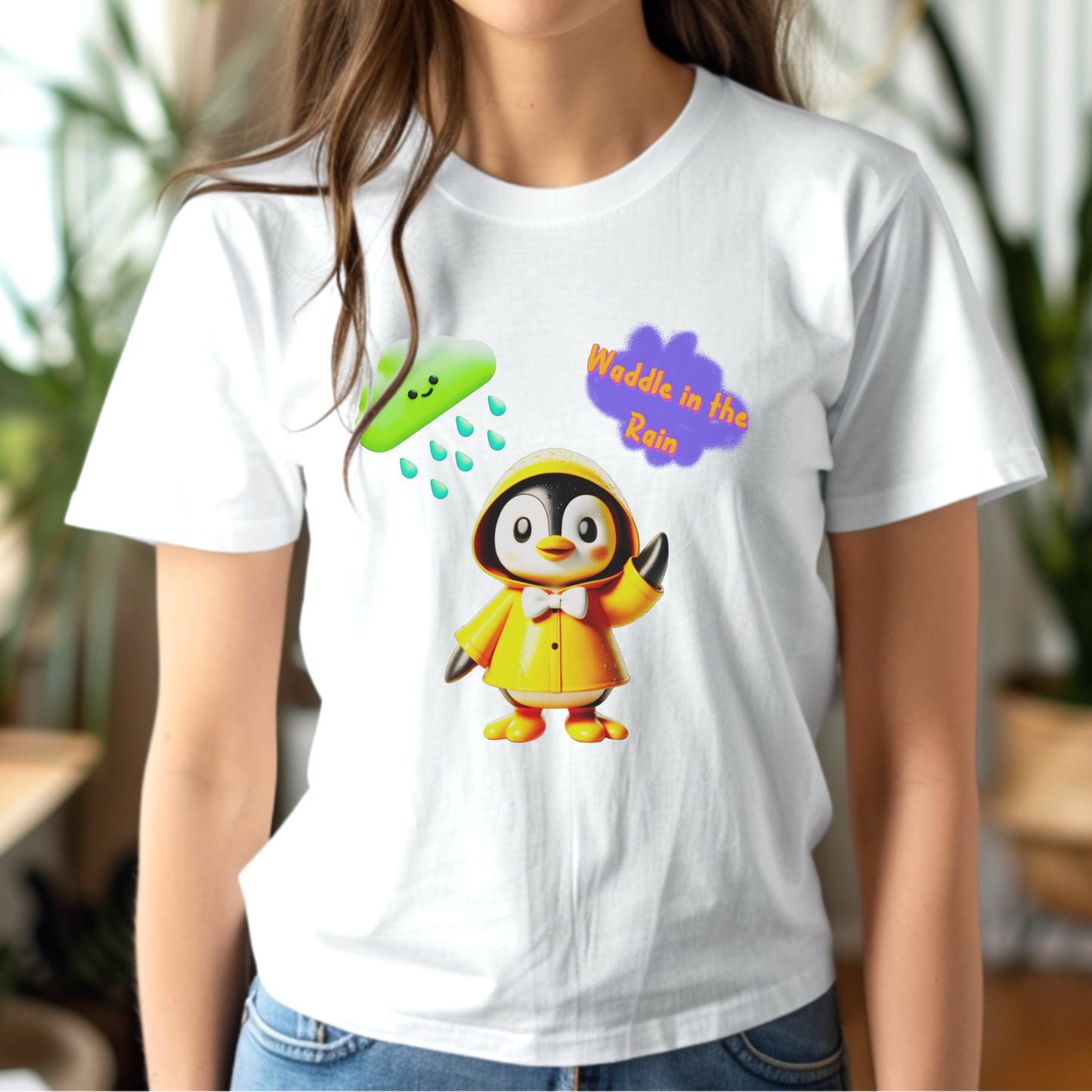 Waddle in the Rain – Unisex T-shirt