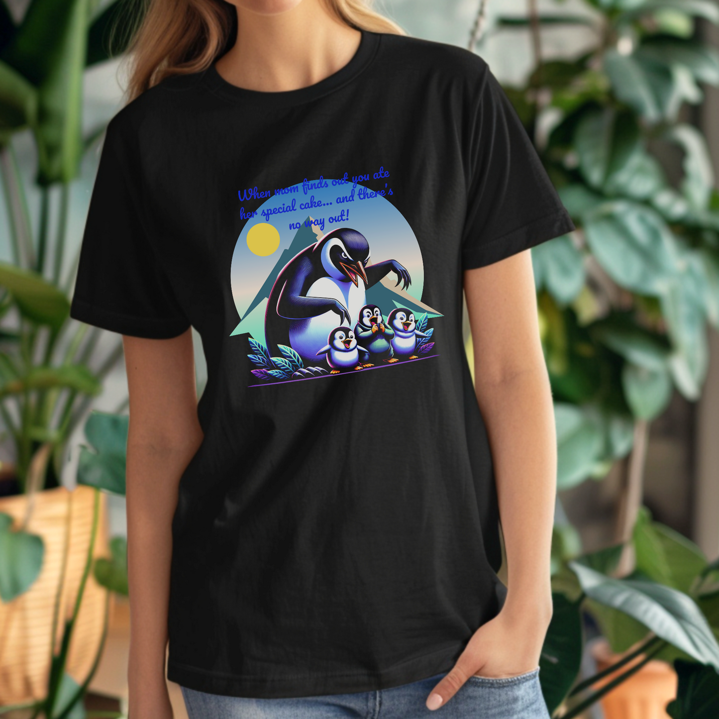 Mom’s Cake Panic – Unisex T-shirt