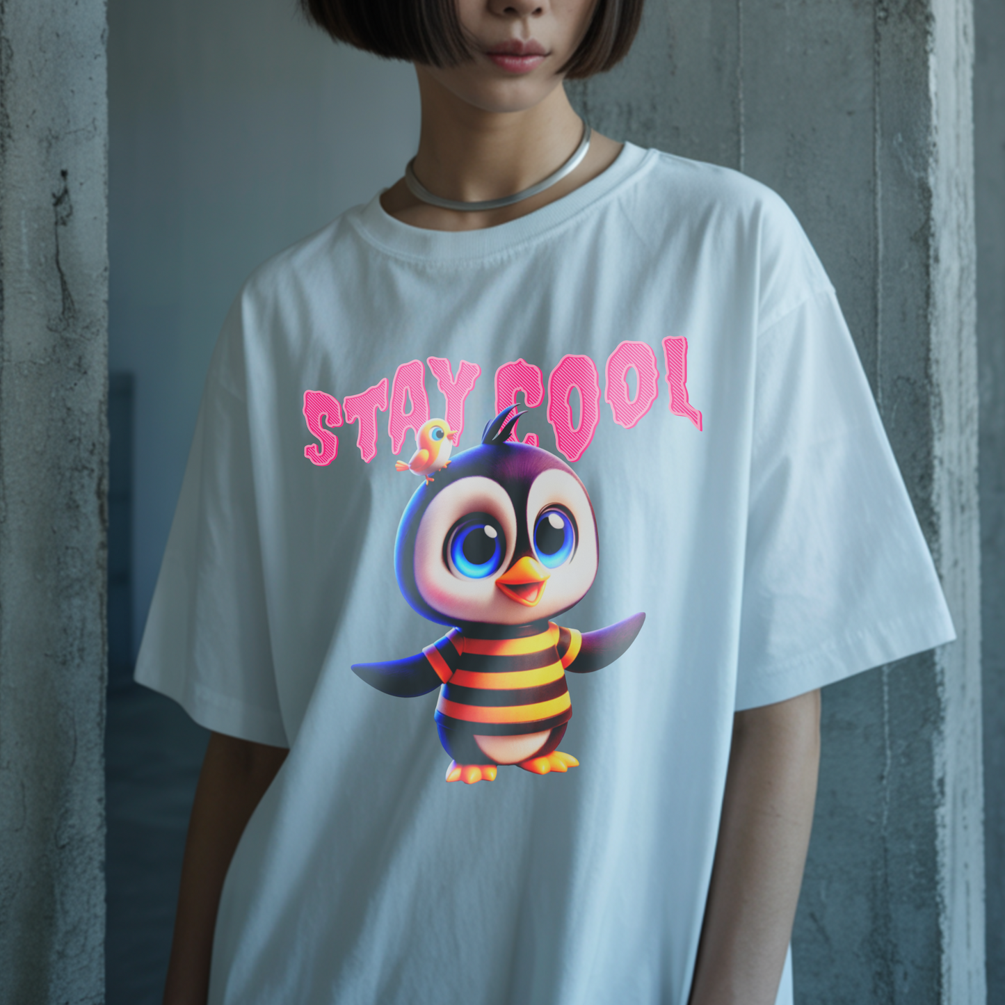 Stay Cool Penguin – Unisex T-shirt