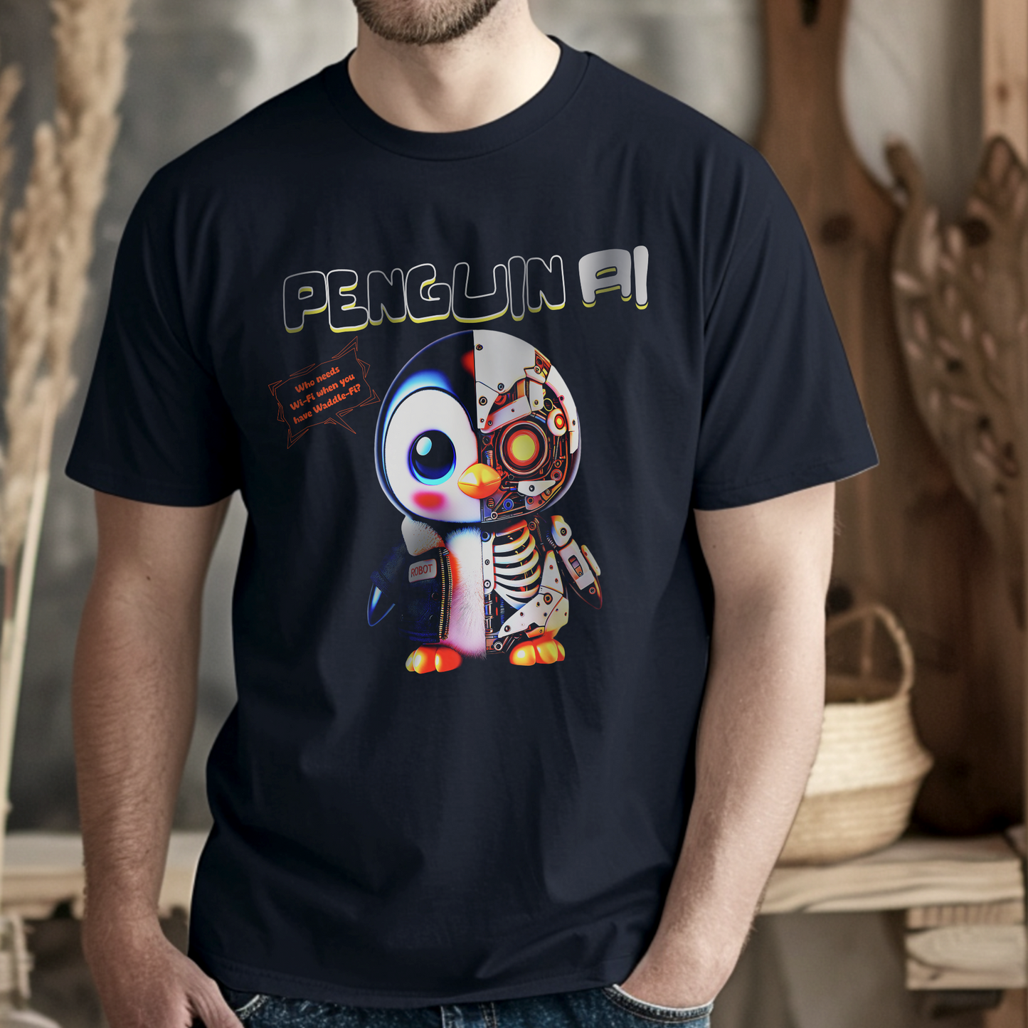 Penguin AI – Unisex T-shirt