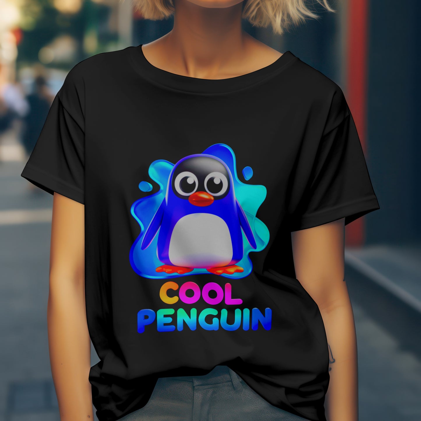 Cool Penguin Energy – Unisex T-shirt