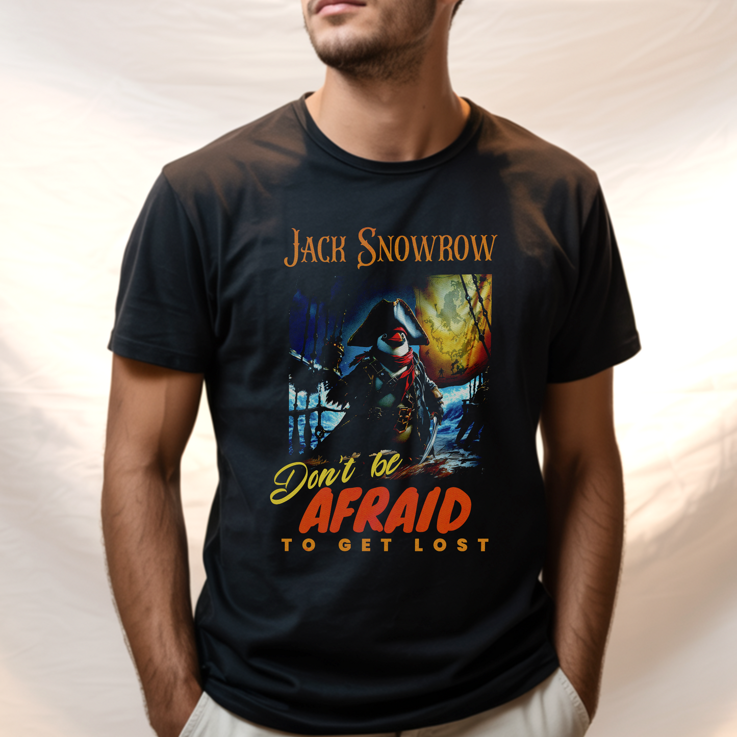 Jack Snowrow – Fearless Explorer – Unisex T-shirt