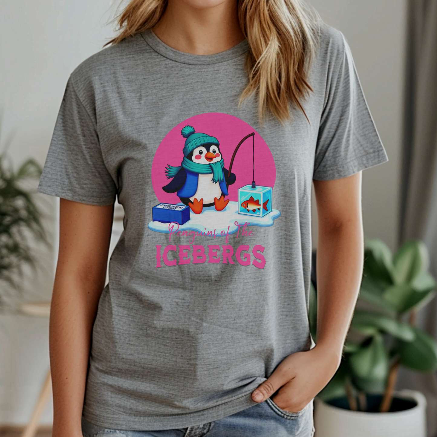Penguins of the Icebergs – Unisex T-shirt