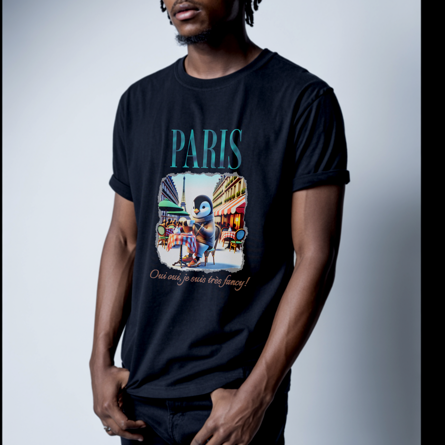 Paris – Oui Oui, Je Suis Très Fancy! – Unisex T-shirt
