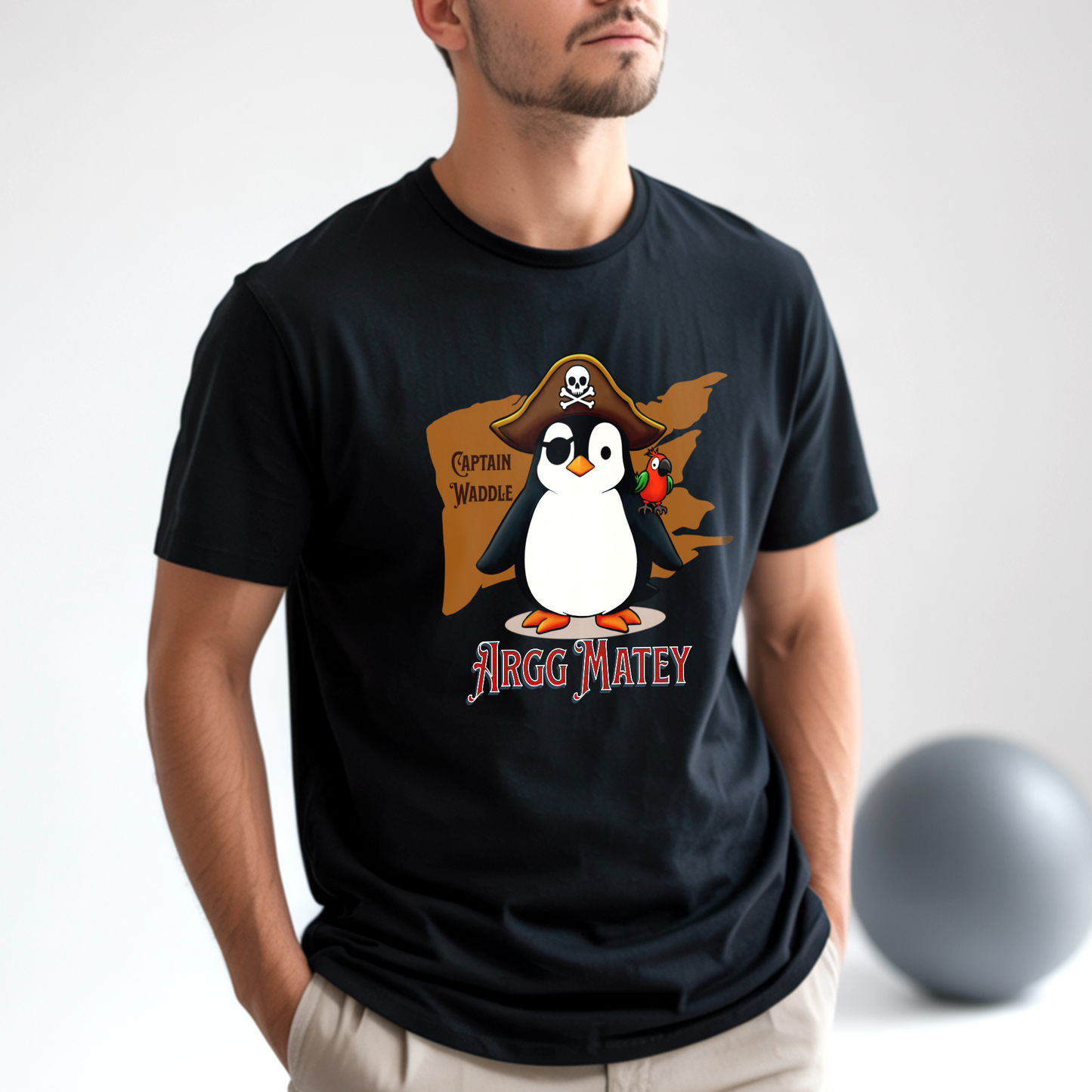 Captain Waddle – Argg Matey – Unisex T-shirt
