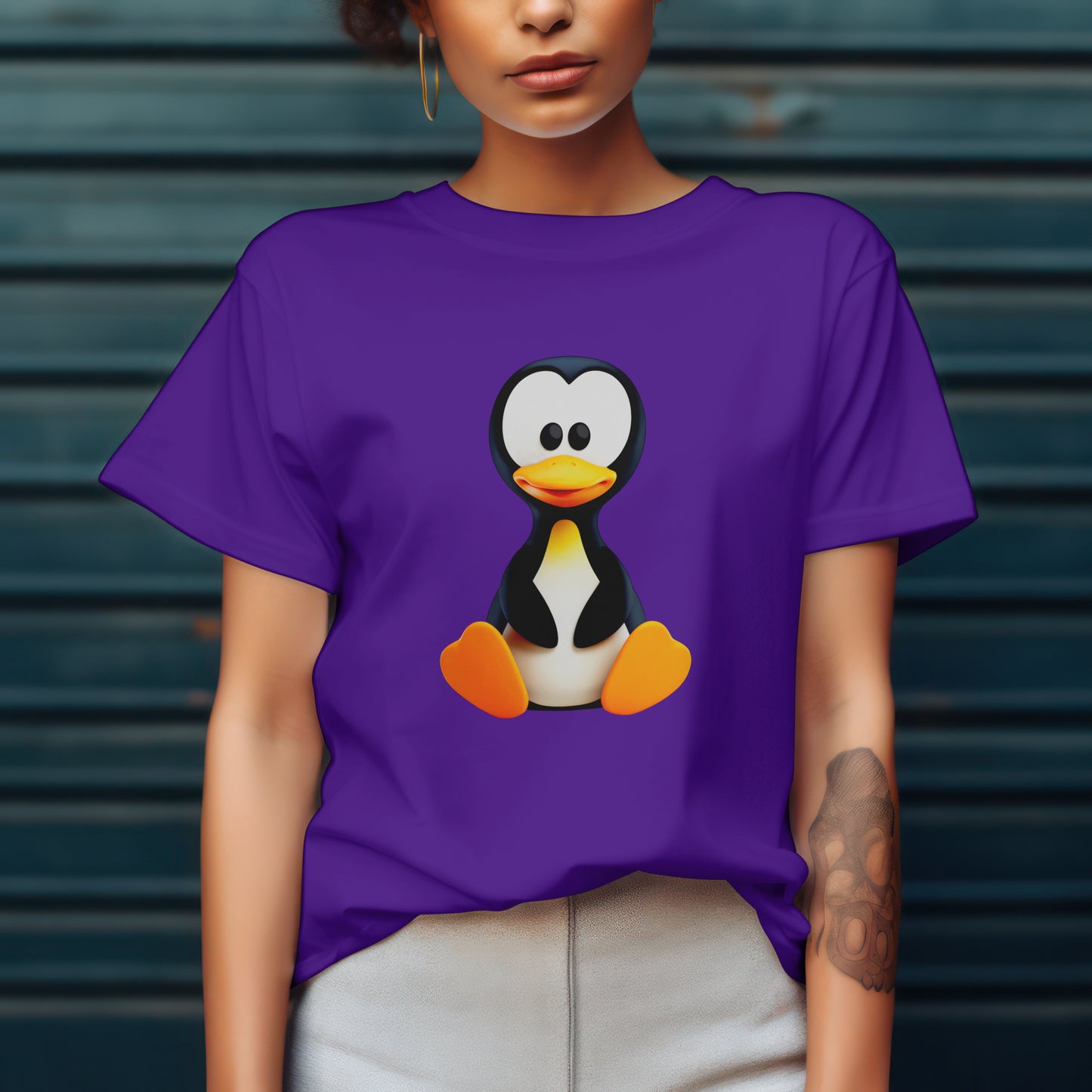 Classic Chill Penguin – Iconic Character – Unisex T-shirt