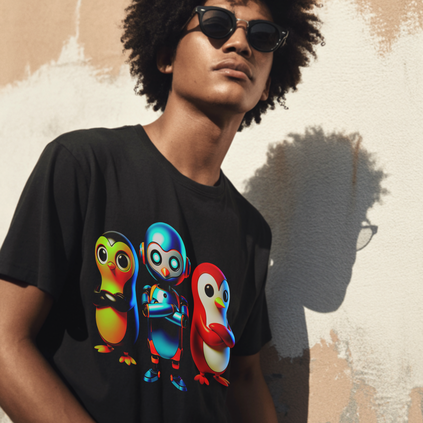 Penguin Bots – Unisex T-shirt
