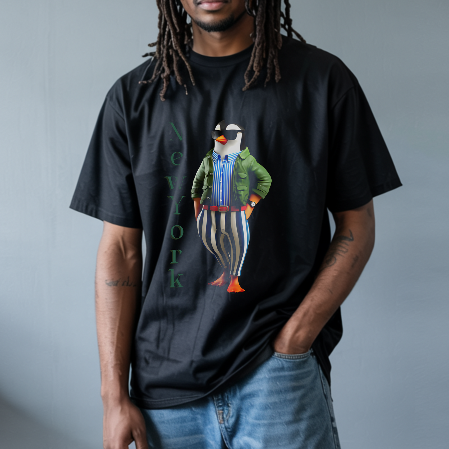 New York Penguin – Unisex T-shirt