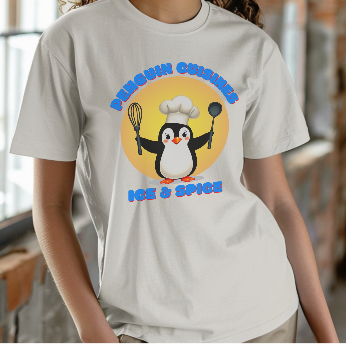 Penguin Cuisines – Ice & Spice – Unisex T-shirt