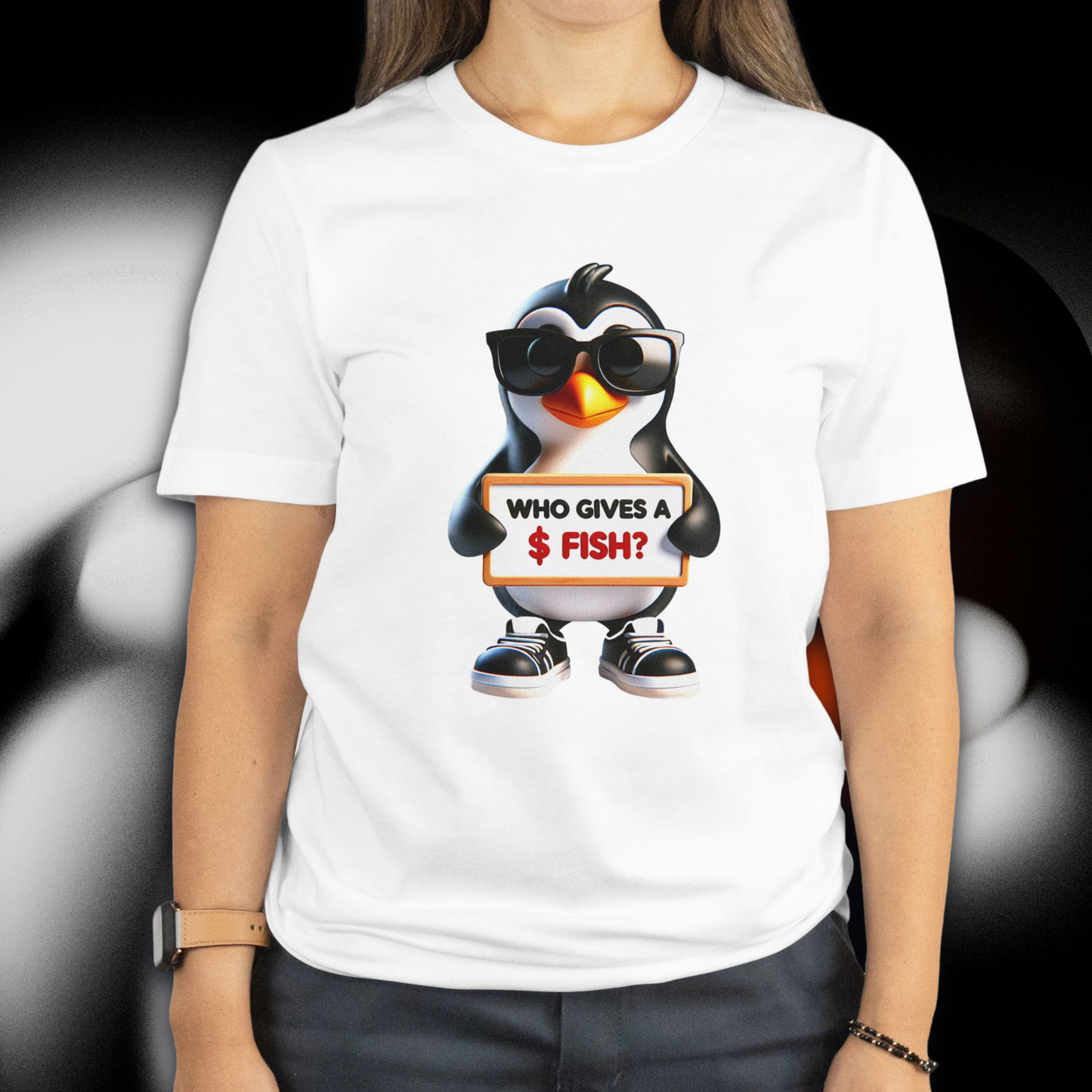Who Gives a $ Fish? – Unisex T-shirt