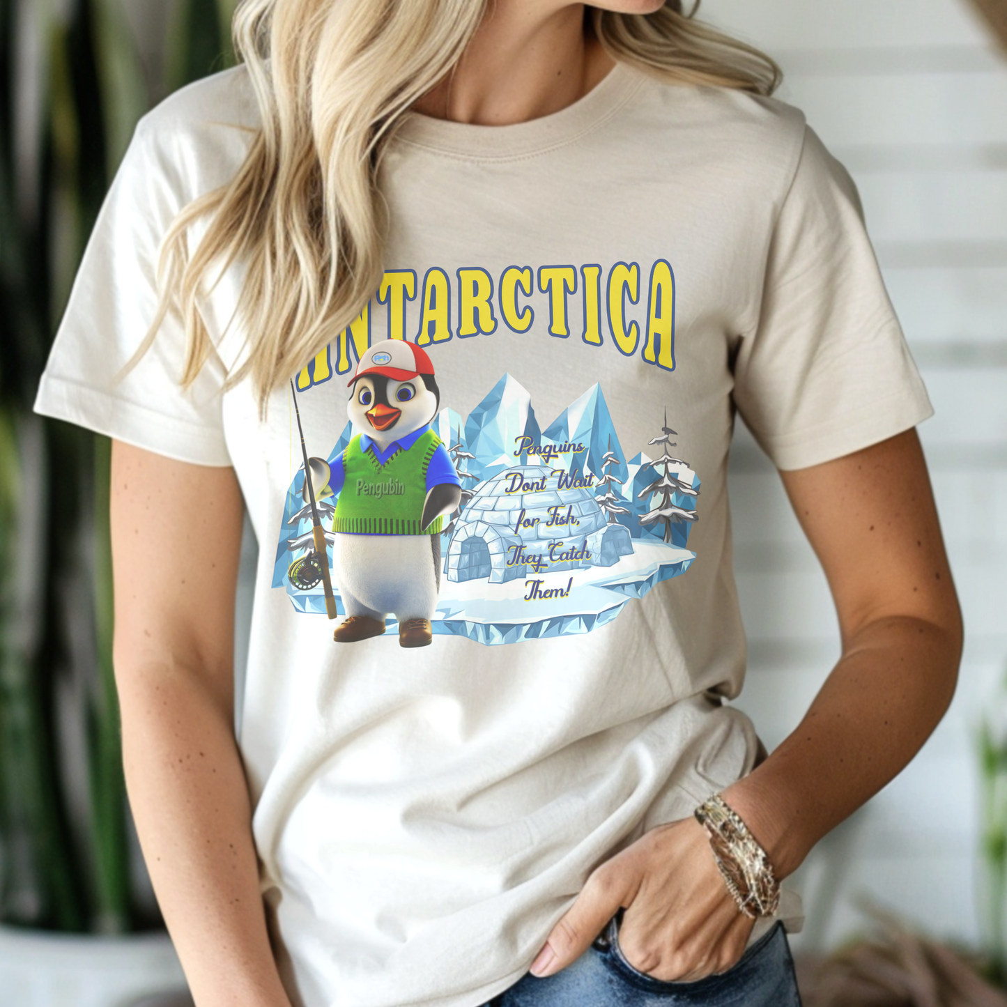 Antarctica Fisher – Unisex T-shirt