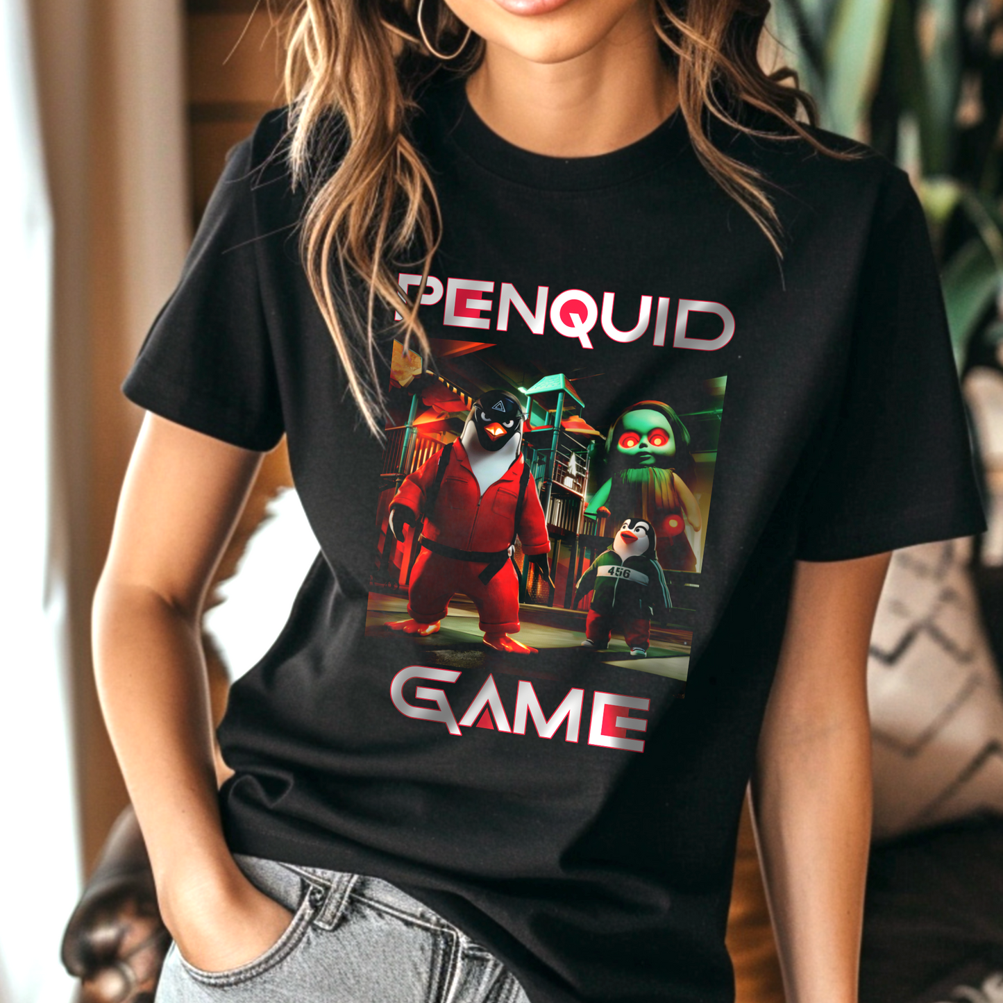 Penquid Game – Unisex T-shirt
