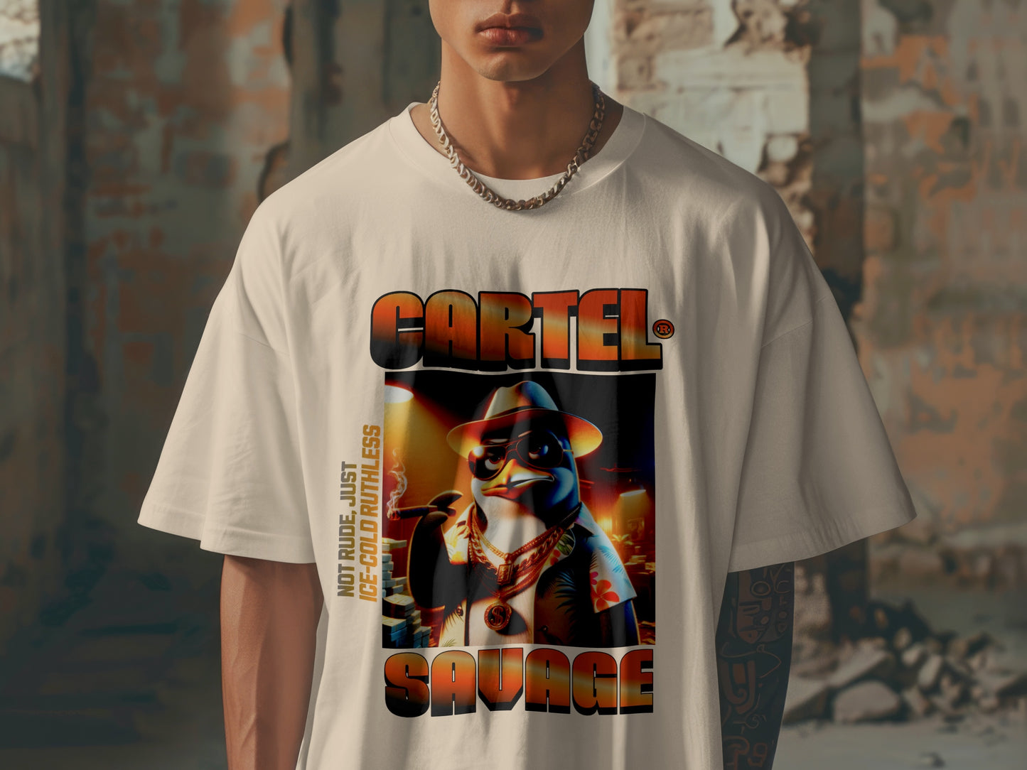 Cartel Savage Penguin – Unisex T-shirt