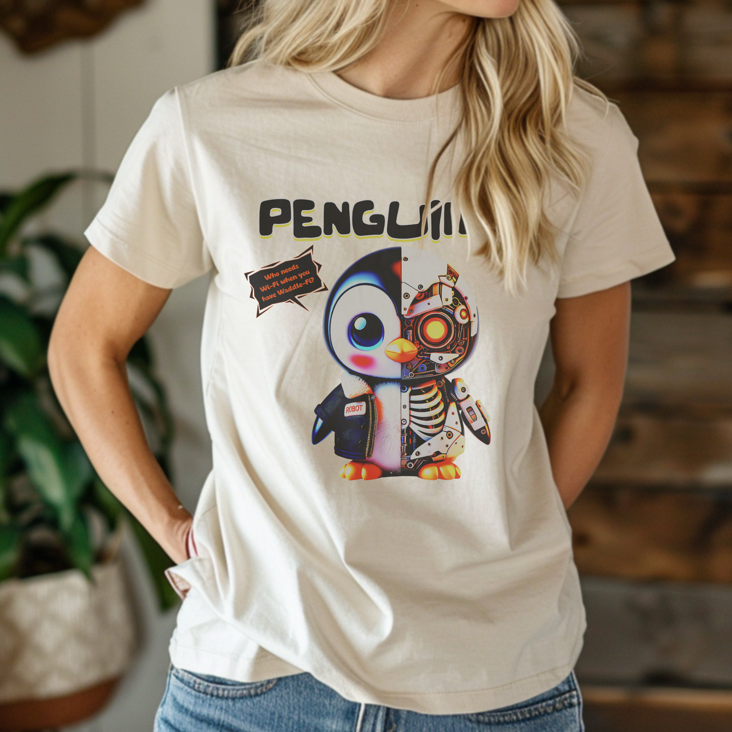 Penguin AI – Unisex T-shirt