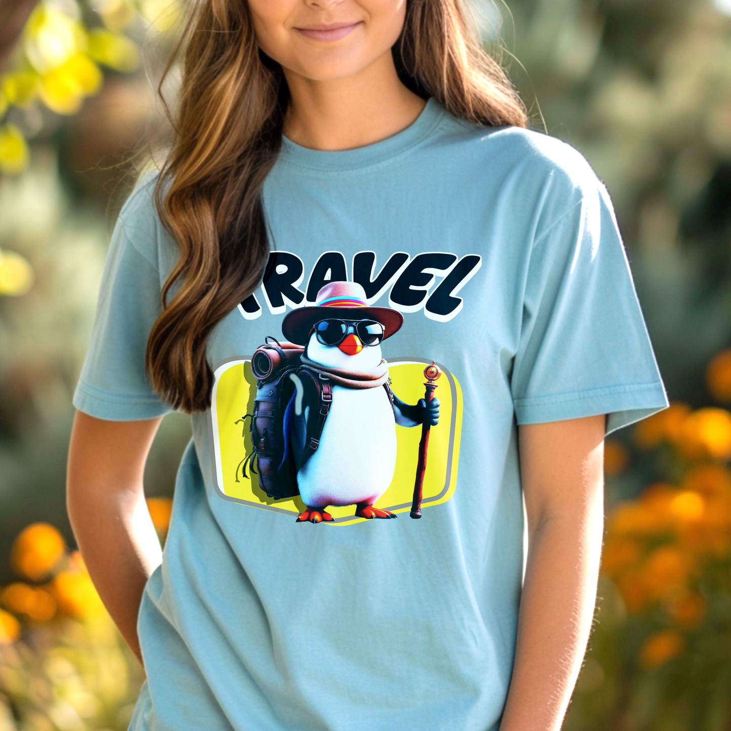 Travel Penguin – Unisex T-shirt