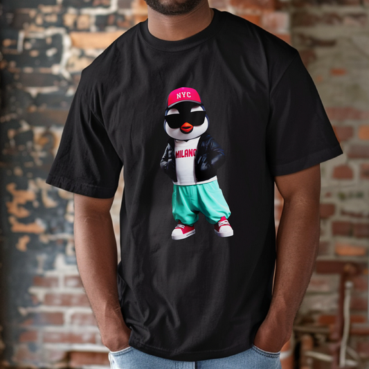 Penguin Drip Style – Unisex T-shirt
