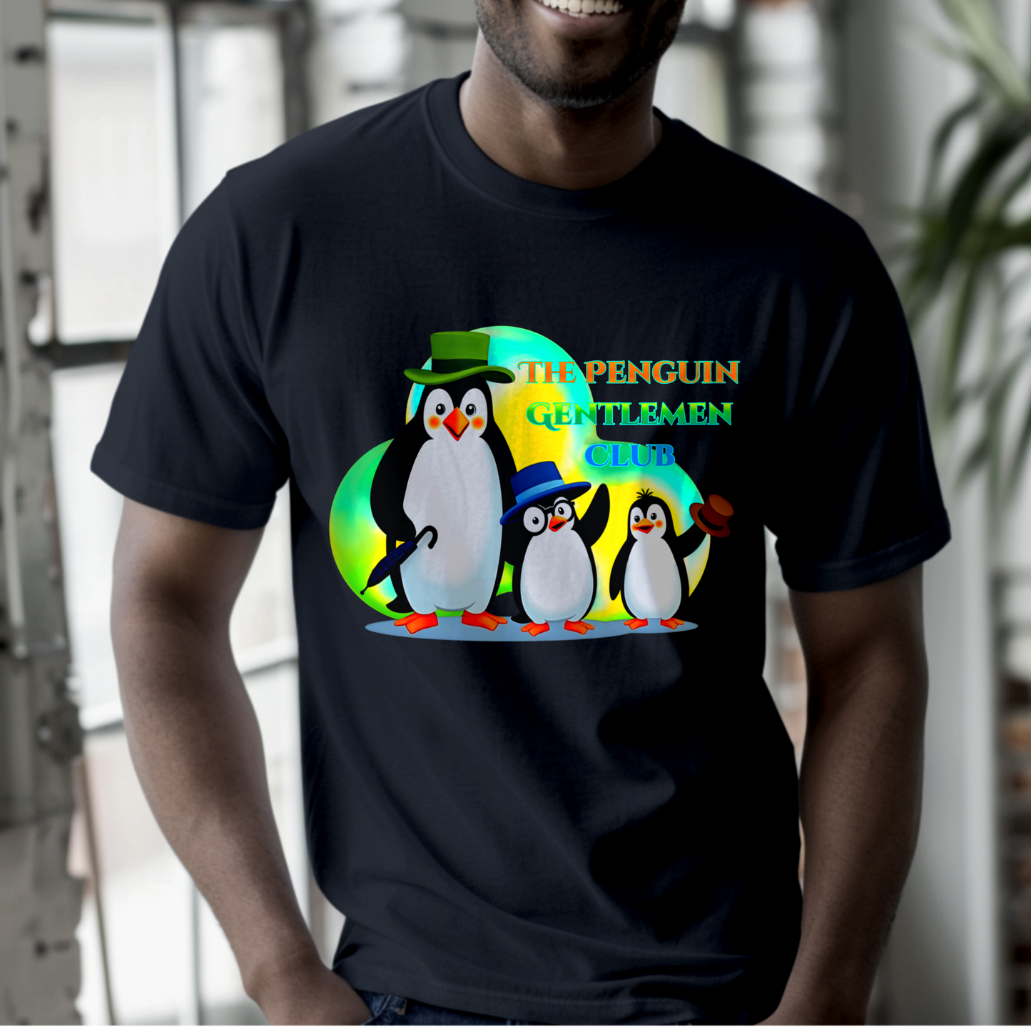 The Penguin Gentlemen Club – Unisex T-shirt