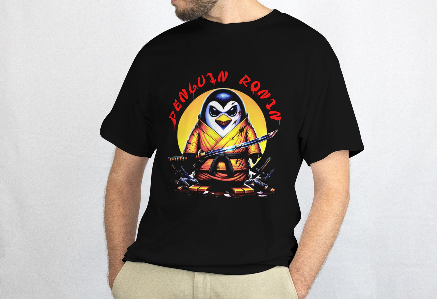 Penguin Ronin – Unisex T-shirt