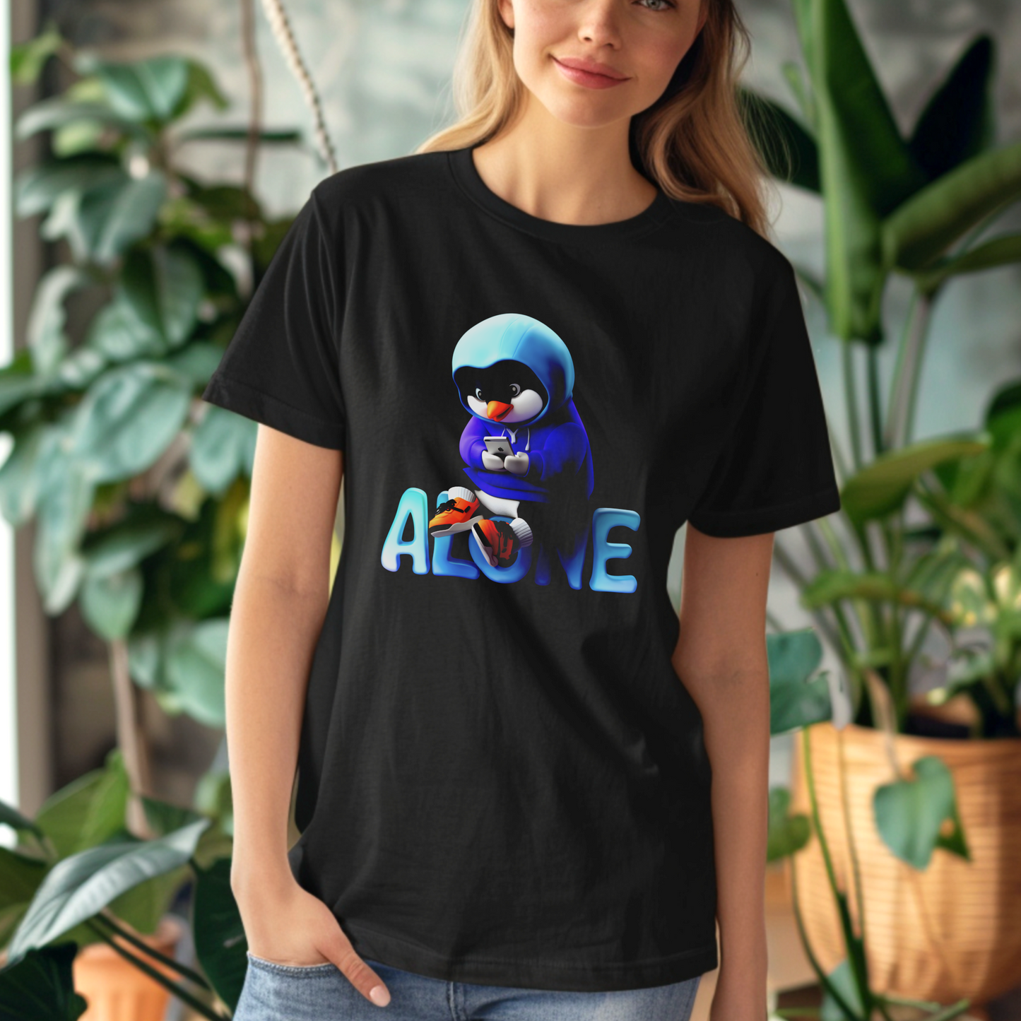 Alone But Chill – Unisex T-shirt