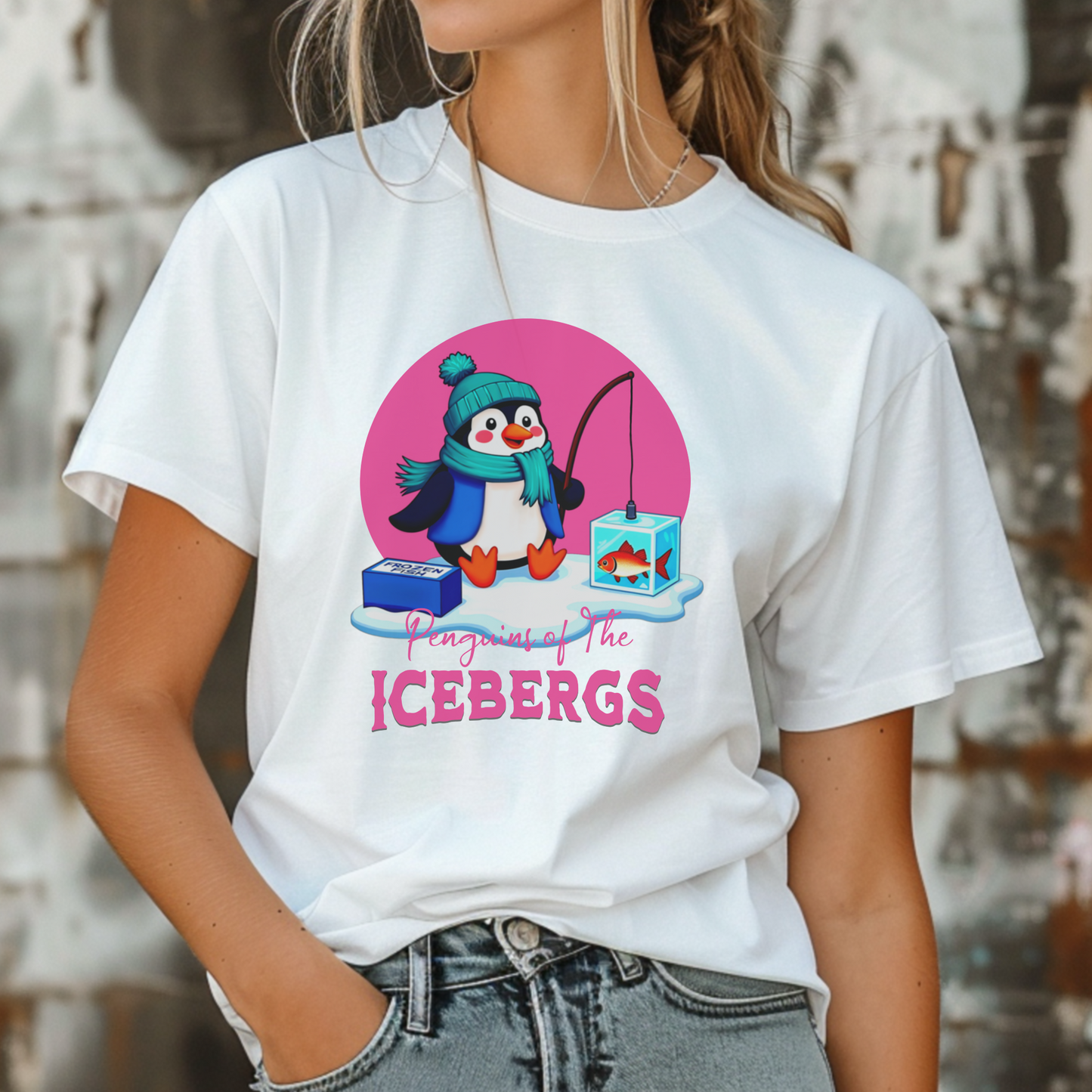 Penguins of the Icebergs – Unisex T-shirt