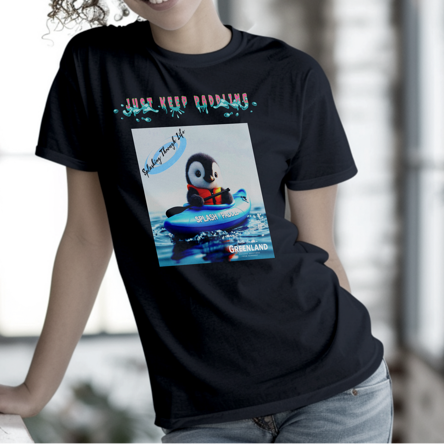 Just Keep Paddling – Unisex T-shirt