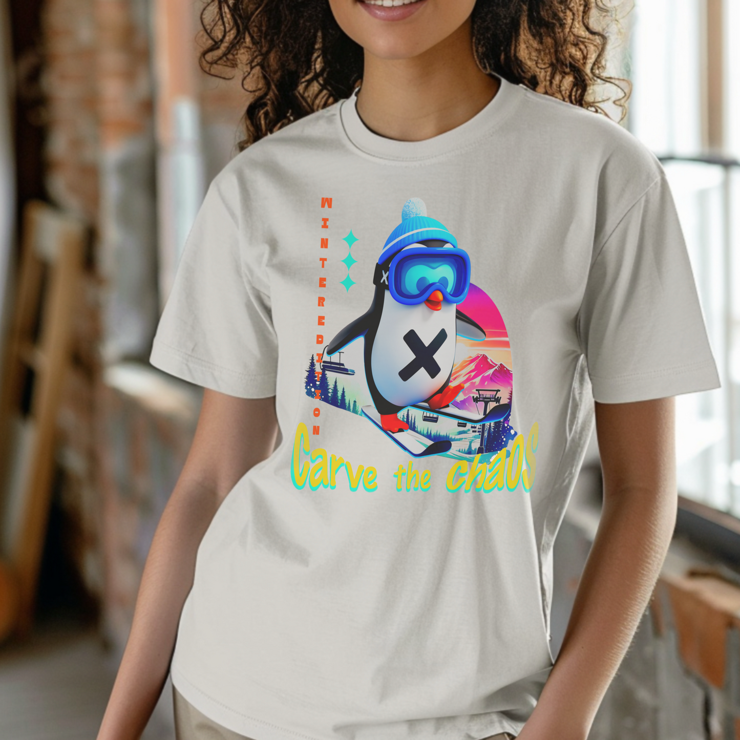 Carve the Chaos – Winter Edition – Unisex T-shirt