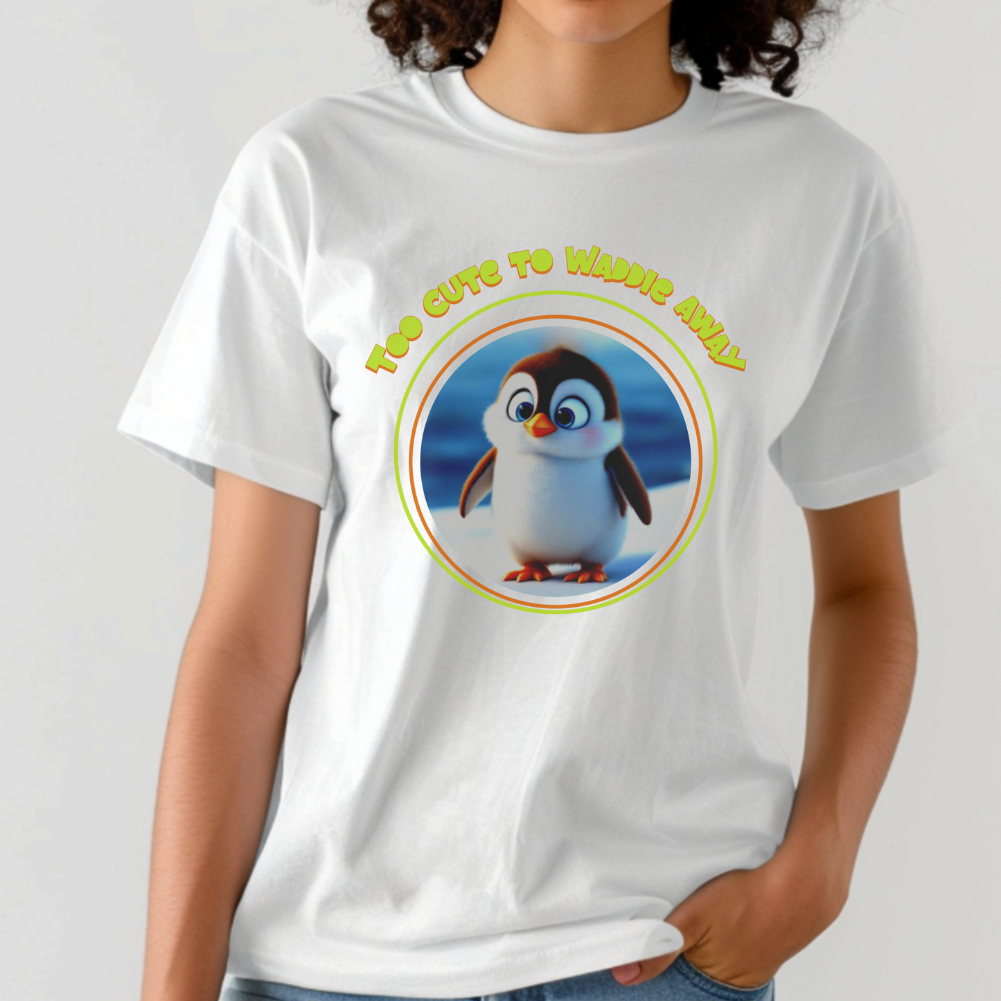 Too Cute to Waddle Away – Unisex T-shirt