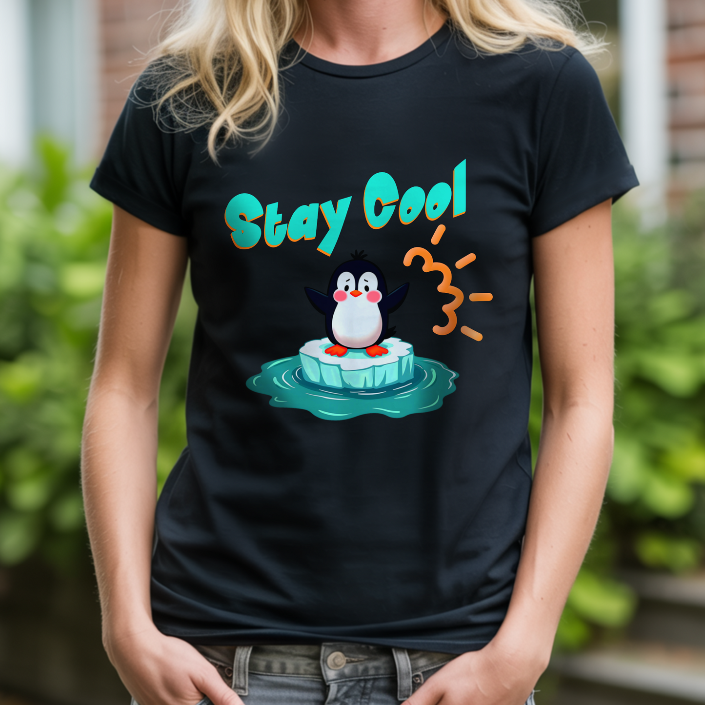 Stay Cool Penguin – Unisex T-shirt