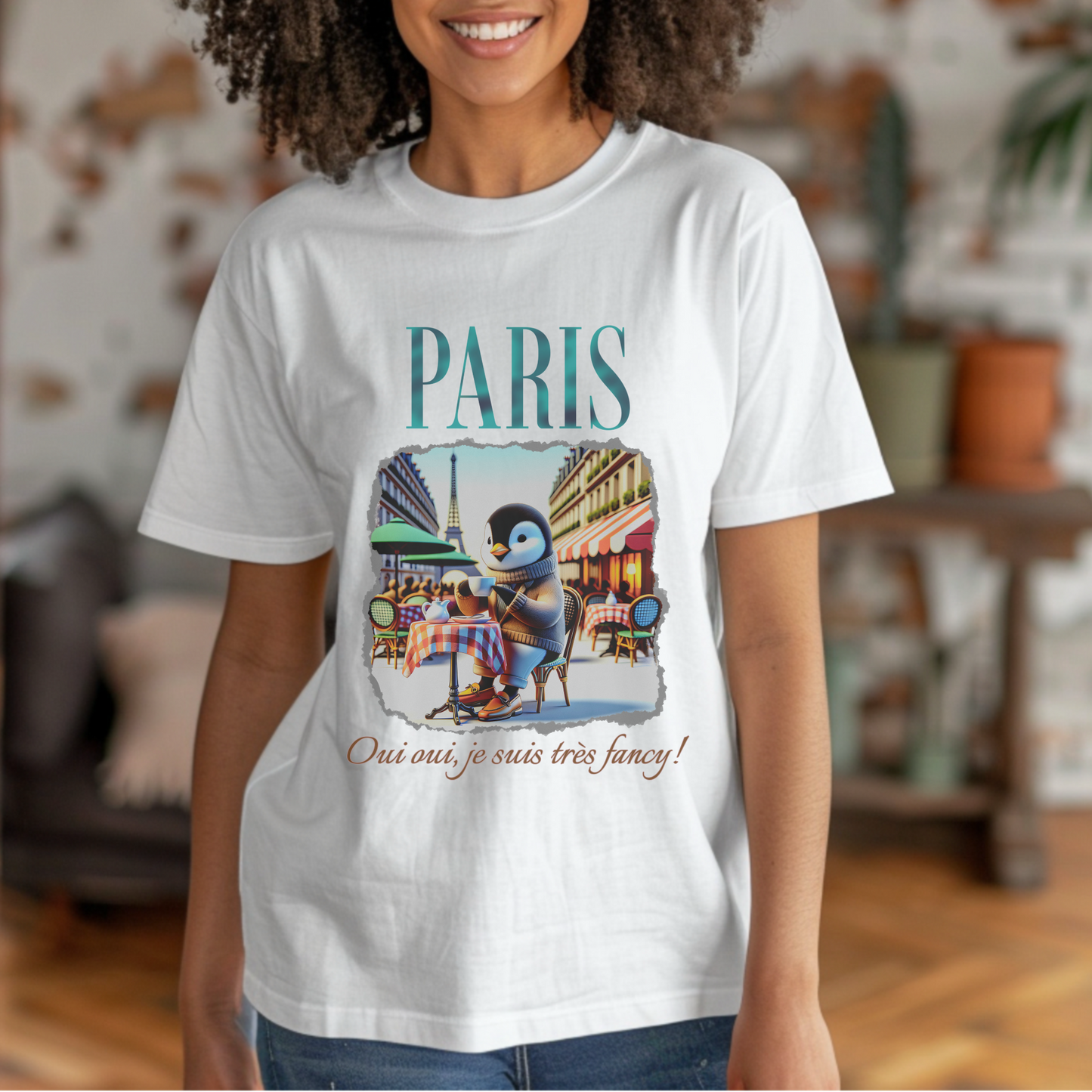 Paris – Oui Oui, Je Suis Très Fancy! – Unisex T-shirt