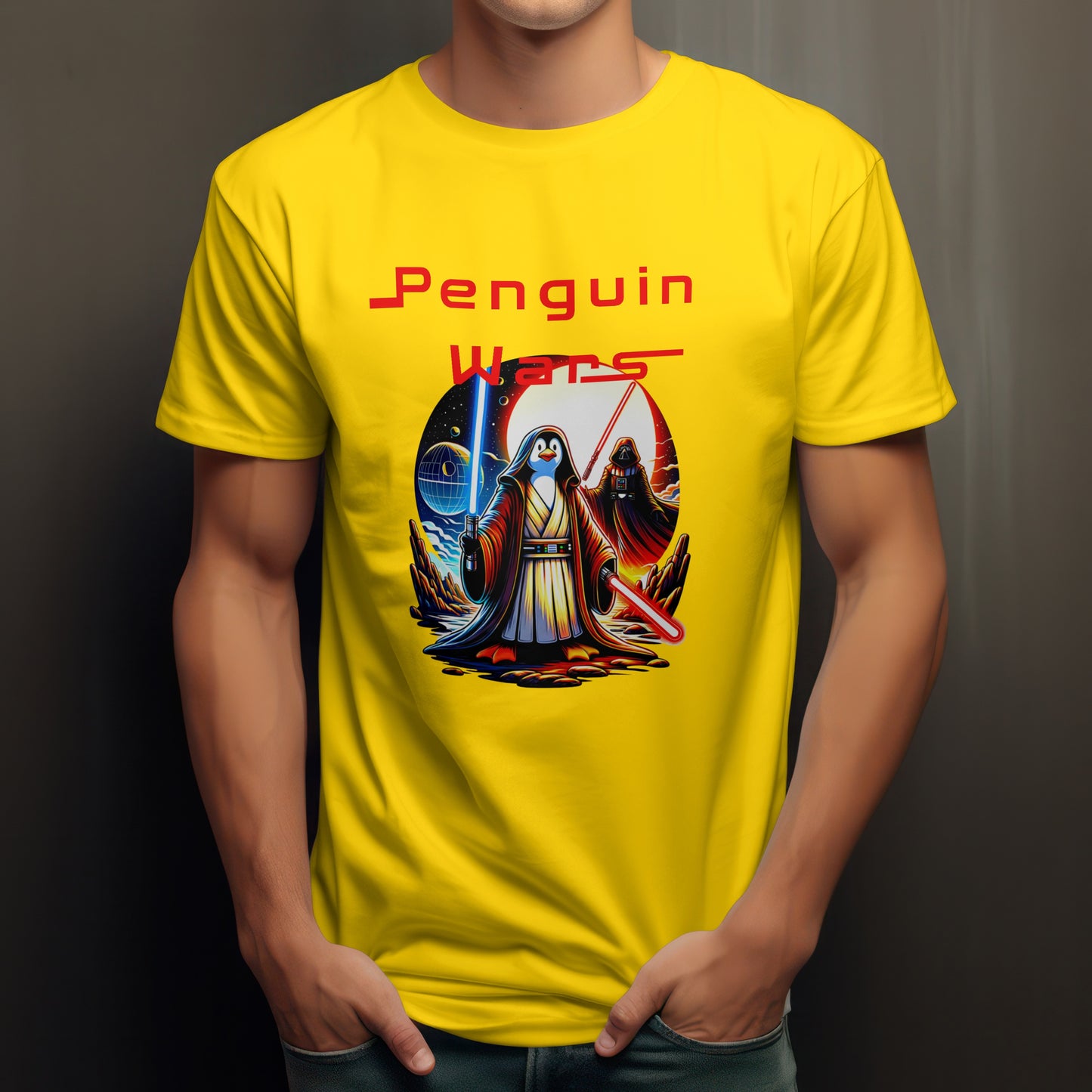 Penguin Wars – Unisex T-shirt