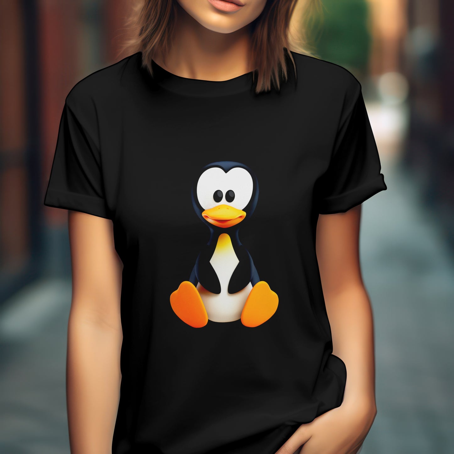 Classic Chill Penguin – Iconic Character – Unisex T-shirt