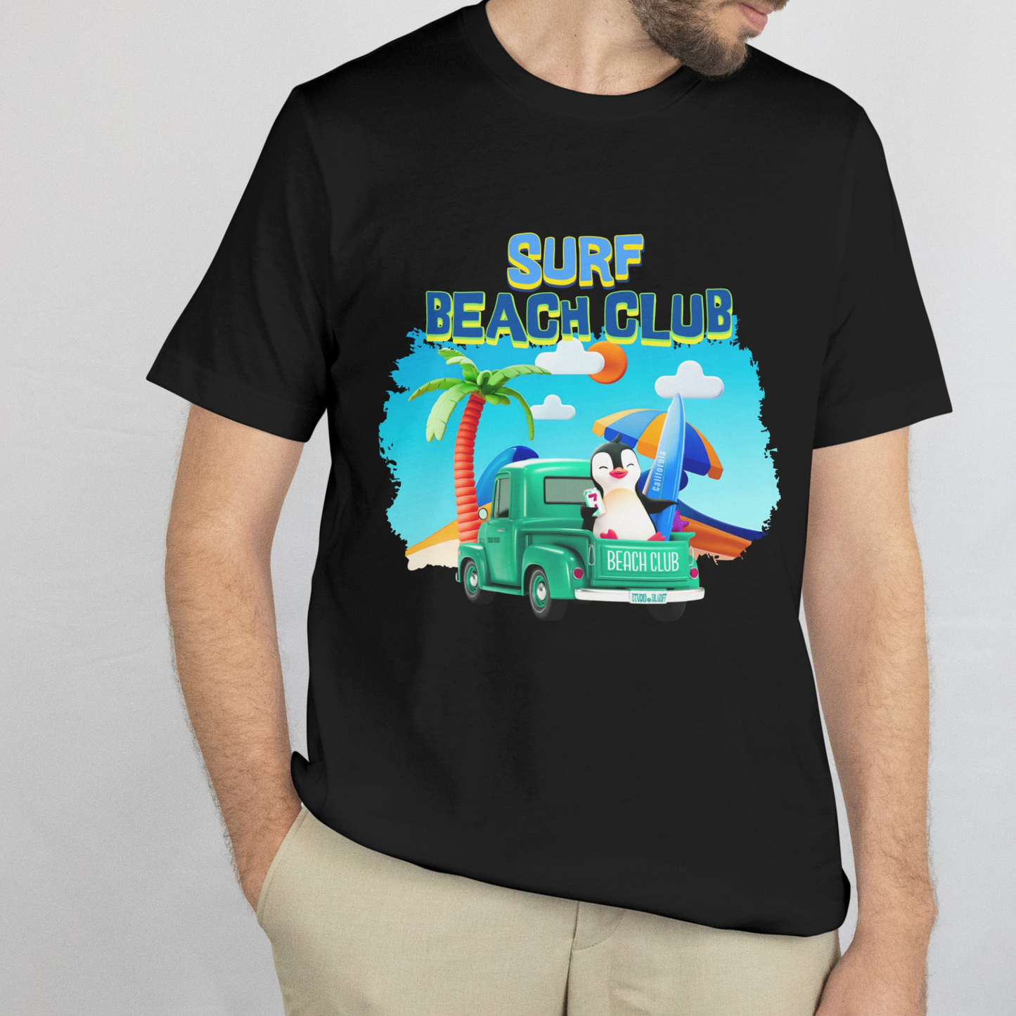 Surf Beach Club – Unisex T-shirt