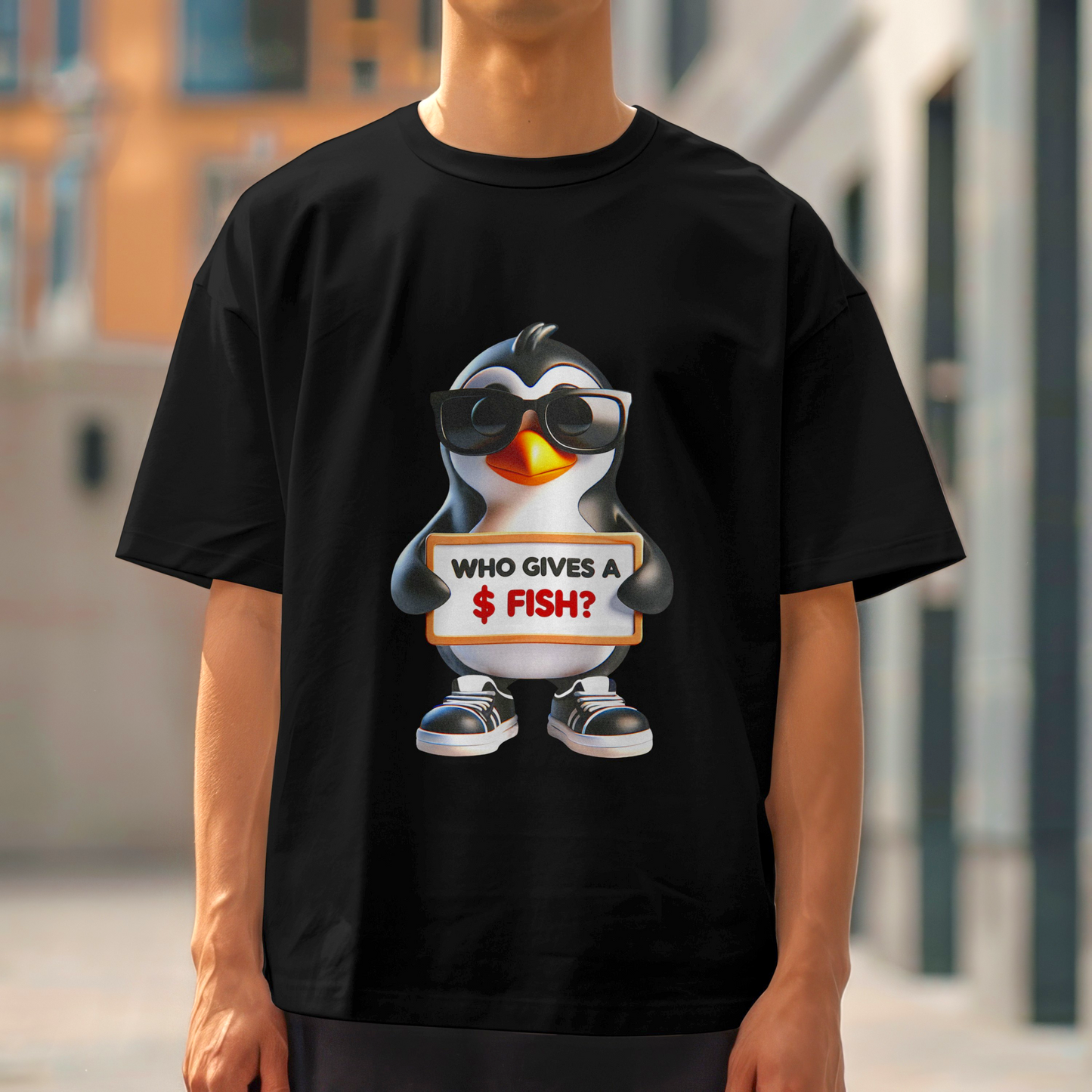 Who Gives a $ Fish? – Unisex T-shirt