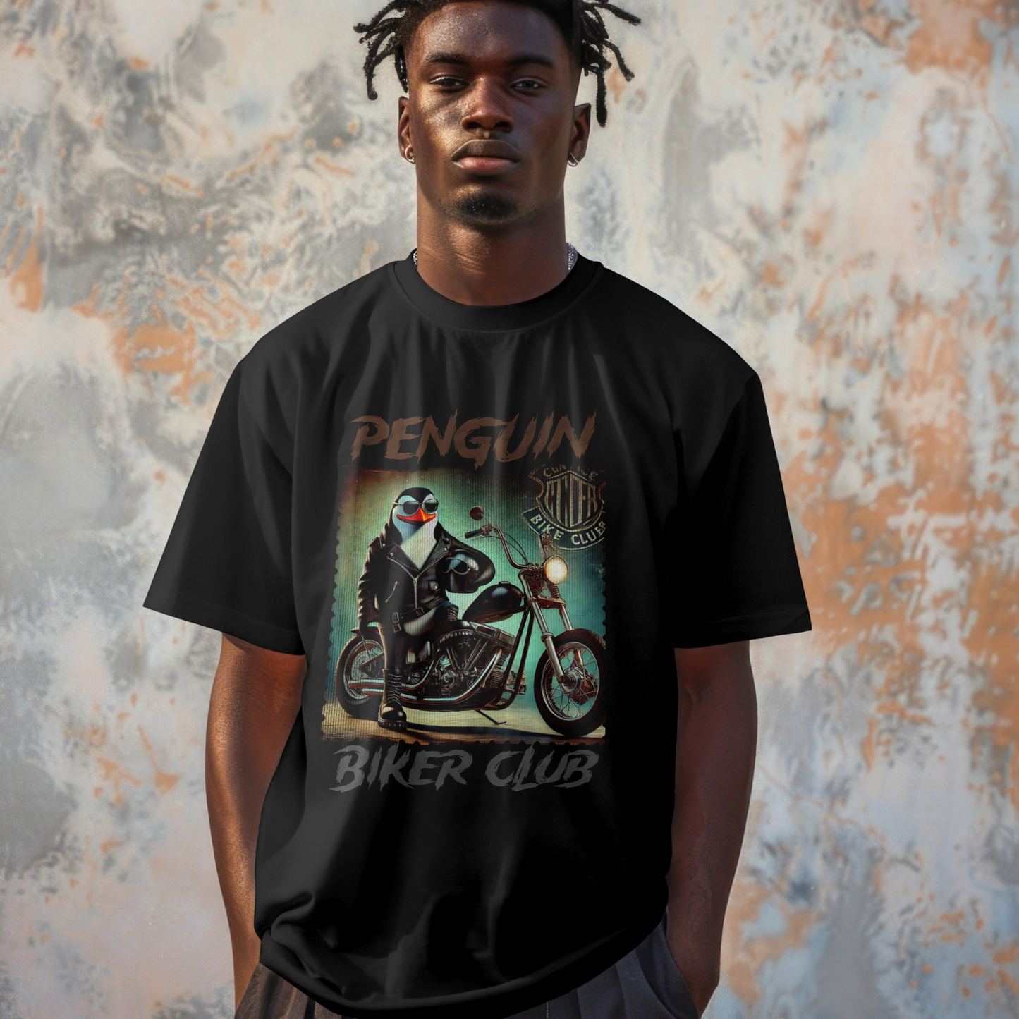 Penguin Biker Club – Ride in Cold Blood – Unisex T-shirt