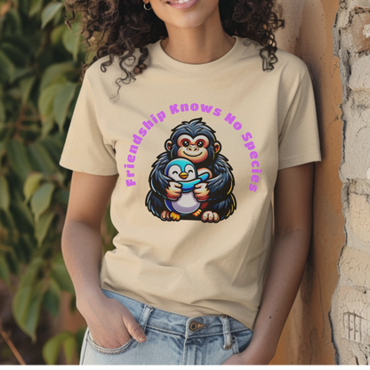 Friendship Knows No Species – Unisex T-shirt