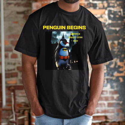 Penguin Begins – Unisex T-shirt