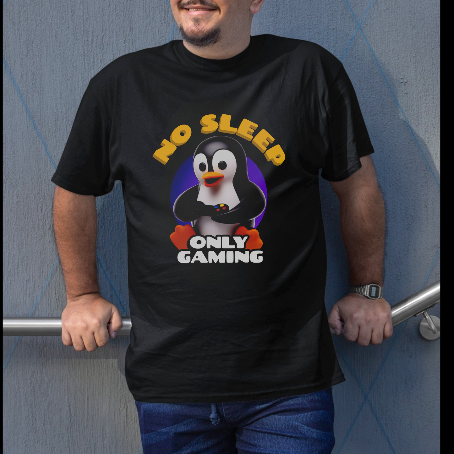 No Sleep Only Gaming – Unisex T-shirt