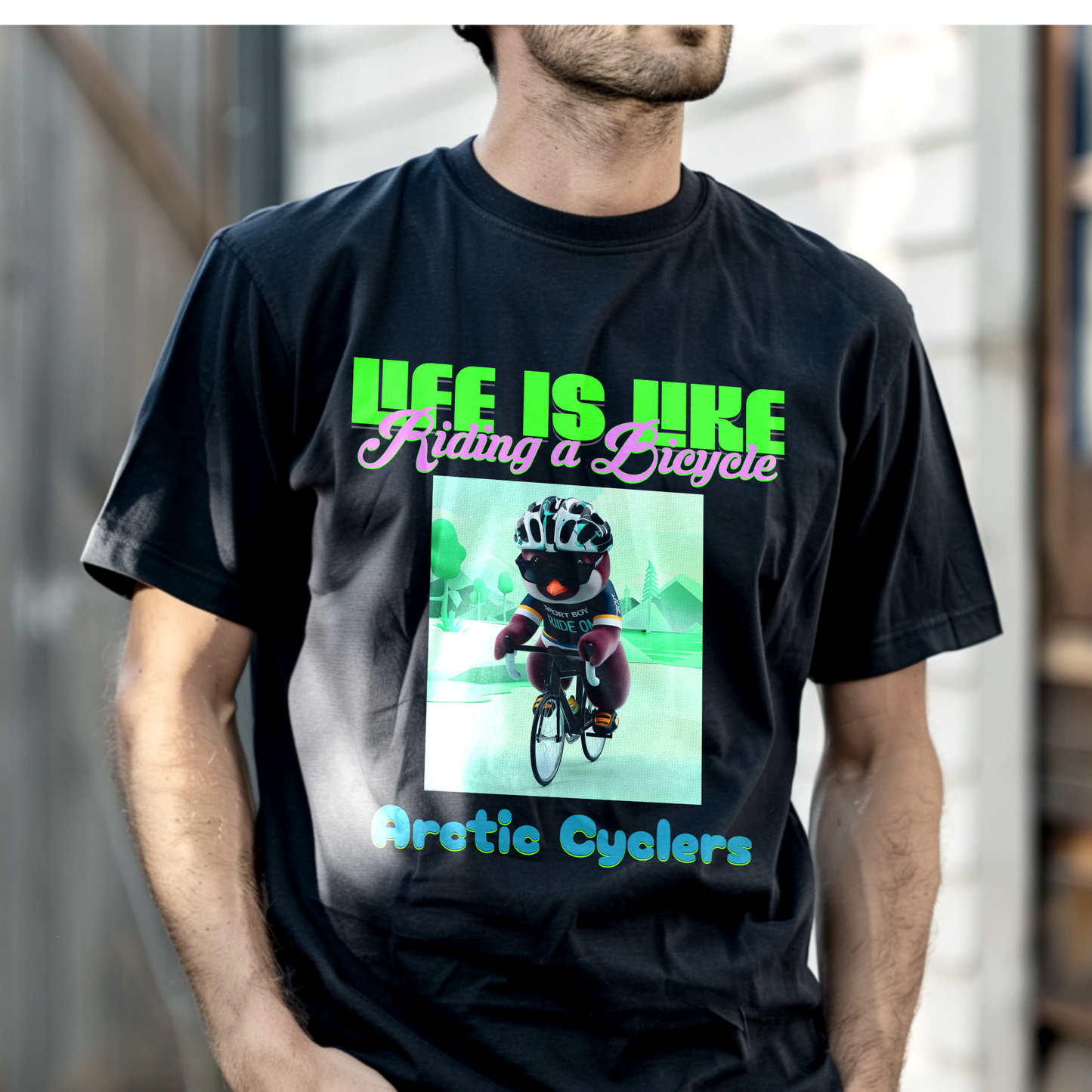 Life is Like Riding – Unisex T-shirt