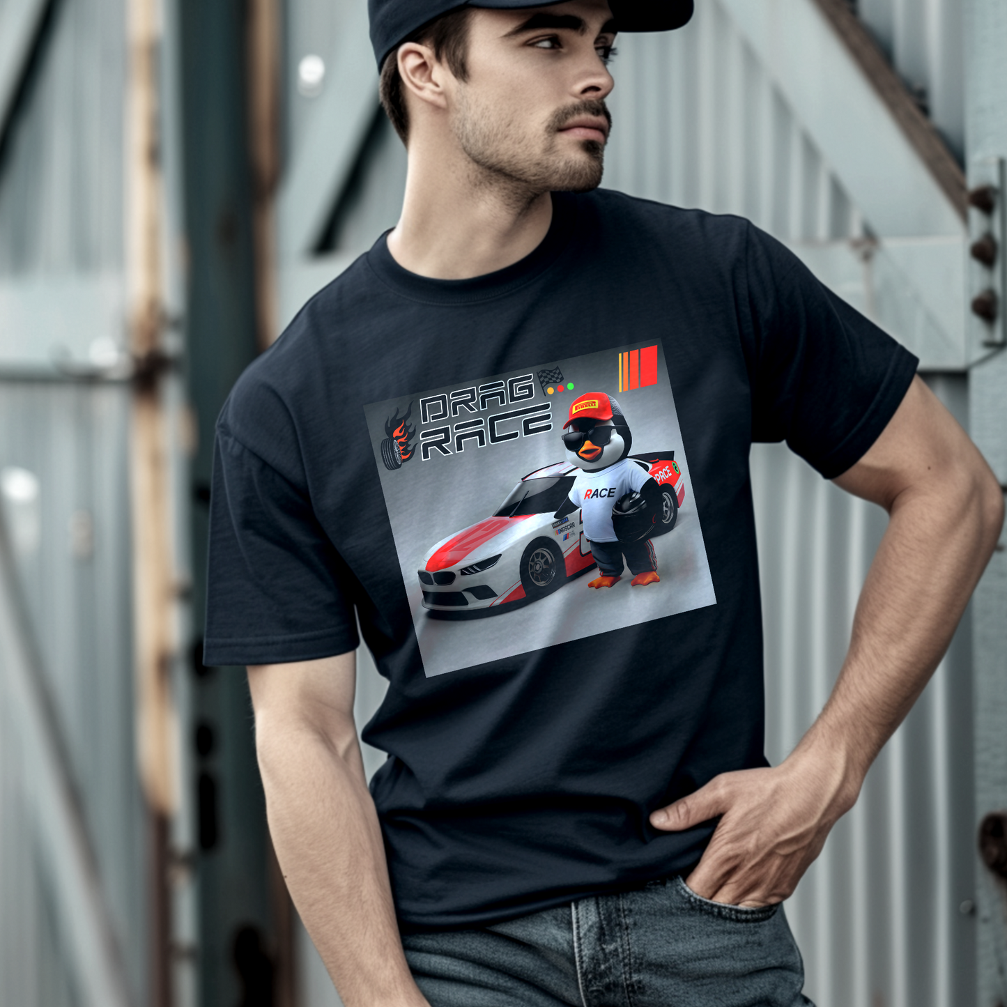 Drag Race Penguin – Unisex T-shirt