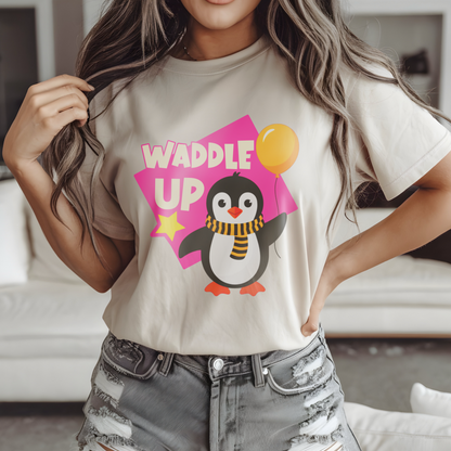 Waddle Up Penguin – Unisex T-shirt